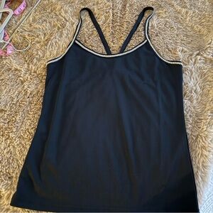 Morgan De Toi Black Camisole Tank Top